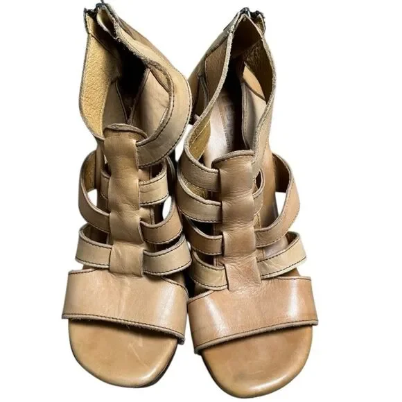 Bed Stu Platform Strappy Wedge Sandals - Picture 3 of 12